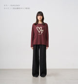 SPRAY HEART LONG SLEEVE T-SHIRT