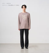 SPRAY HEART LONG SLEEVE T-SHIRT