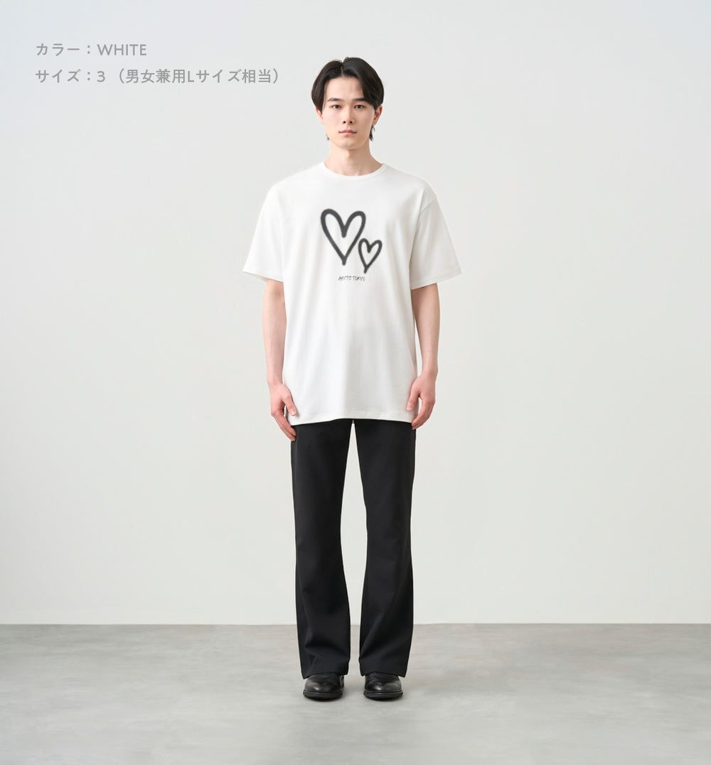 SPRAY HEART T-SHIRT (受注予約受付終了) – ABYTS