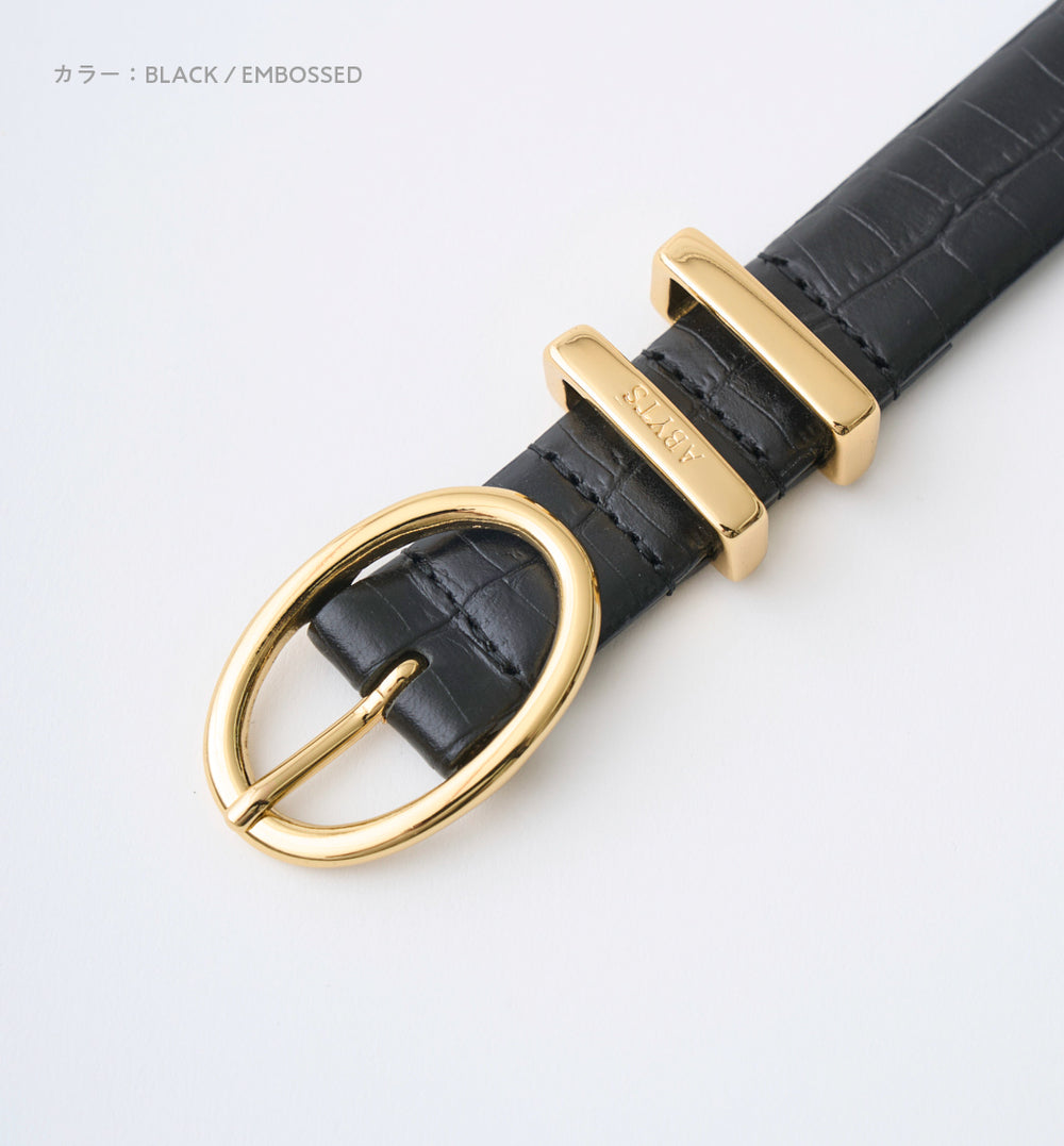 超短期間出品】美品】BUTCHER WEB BELT BLACK-GOLD 小物