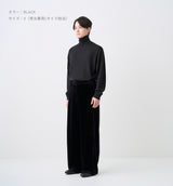 VELOUR SEMI WIDE PANTS(受注予約受付終了)