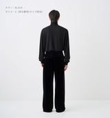 VELOUR SEMI WIDE PANTS(受注予約受付終了)