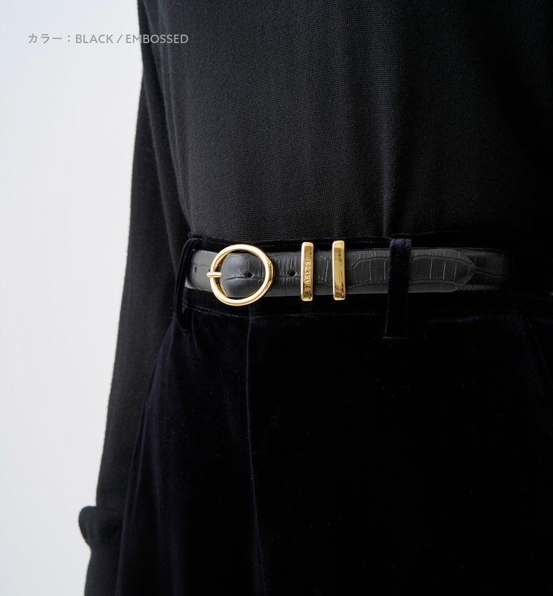 GOLD BUCKLE BELT(受注予約受付終了)