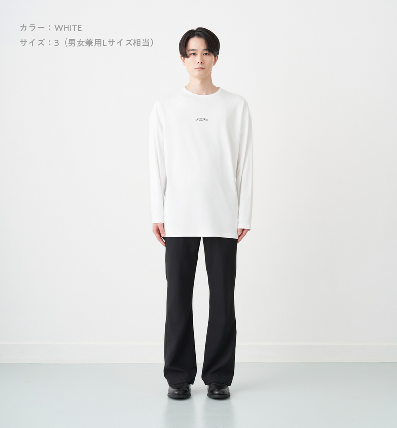 ROUND LOGO LONG SLEEVE T-SHIRT (受注予約受付終了)