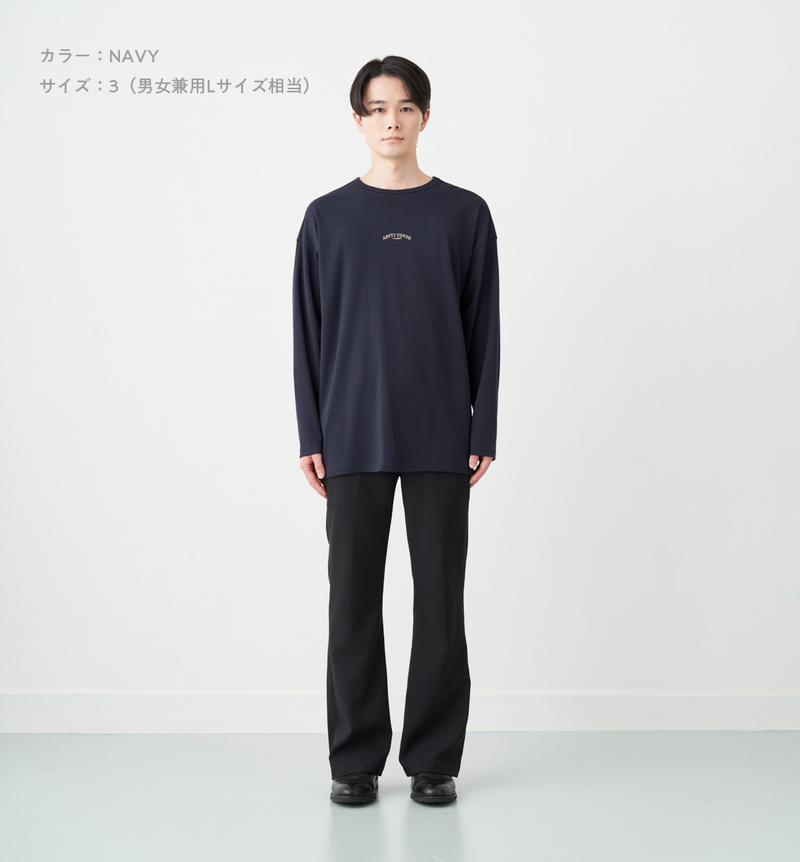 ROUND LOGO LONG SLEEVE T-SHIRT (受注予約受付終了)