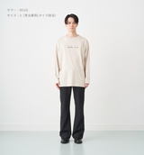 HALF BOX LOGO LONG SLEEVE T-SHIRT (受注予約受付終了)