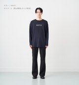 HALF BOX LOGO LONG SLEEVE T-SHIRT (受注予約受付終了)