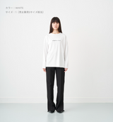 HALF BOX LOGO LONG SLEEVE T-SHIRT (受注予約受付終了)