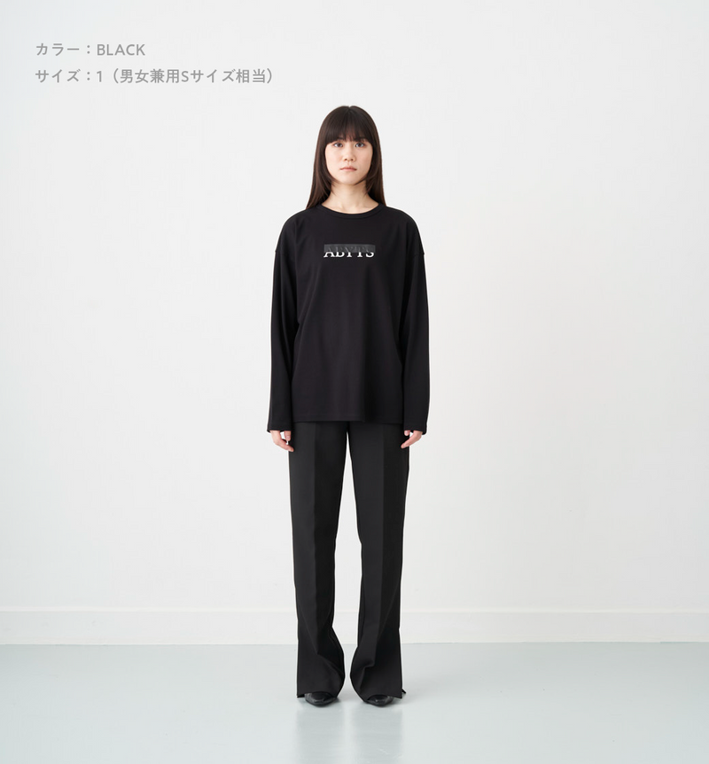 HALF BOX LOGO LONG SLEEVE T-SHIRT (受注予約受付終了)