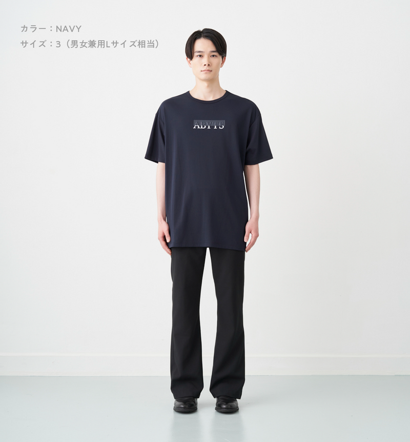 HALF BOX LOGO T-SHIRT – ABYTS HALF BOX LOGO T-SHIRT – ABYTS