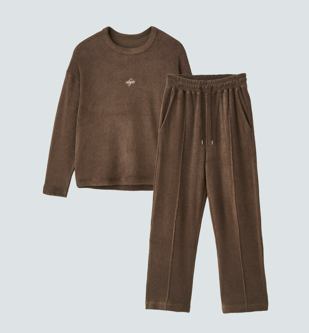 ABYTS ラウンジウェア、ルームウェア khakibrown_set_844527f7-fc0e-