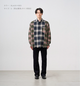 PANELLED CHECK SHIRT