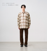 PANELLED CHECK SHIRT