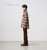 SHAGGY CHECK SHIRT JACKET