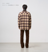 SHAGGY CHECK SHIRT JACKET