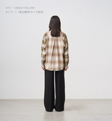 PANELLED CHECK SHIRT