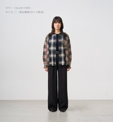 PANELLED CHECK SHIRT