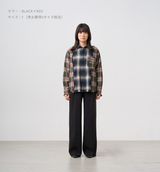 PANELLED CHECK SHIRT