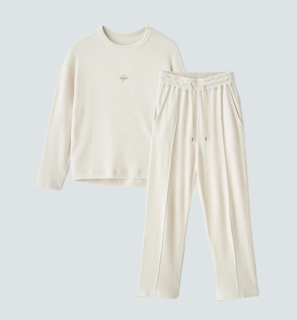 LONG SLEEVE LOUNGE WEAR SET – ABYTS LONG SLEEVE LOUNGE WEAR SET – ABYTS