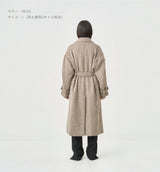 SHAGGY BELTED COAT (受注予約受付中)