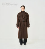 SHAGGY BELTED COAT (受注予約受付中)
