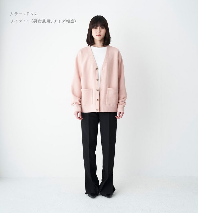 BACK LOGO CARDIGAN（受注予約追加対応）