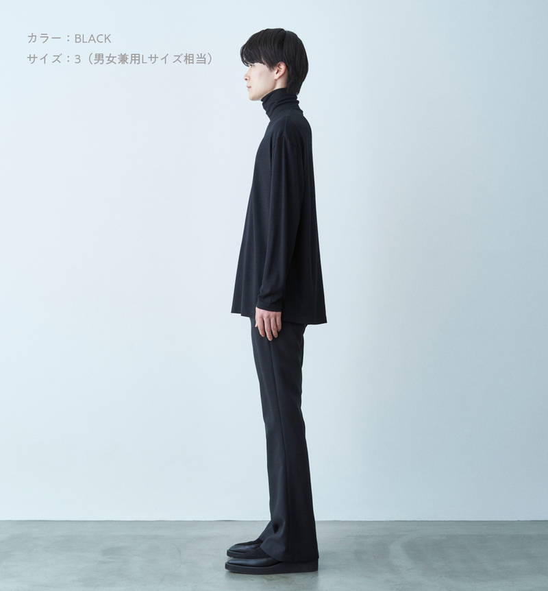 HIGH NECK WOOL CUT-SEW（追加対応分）