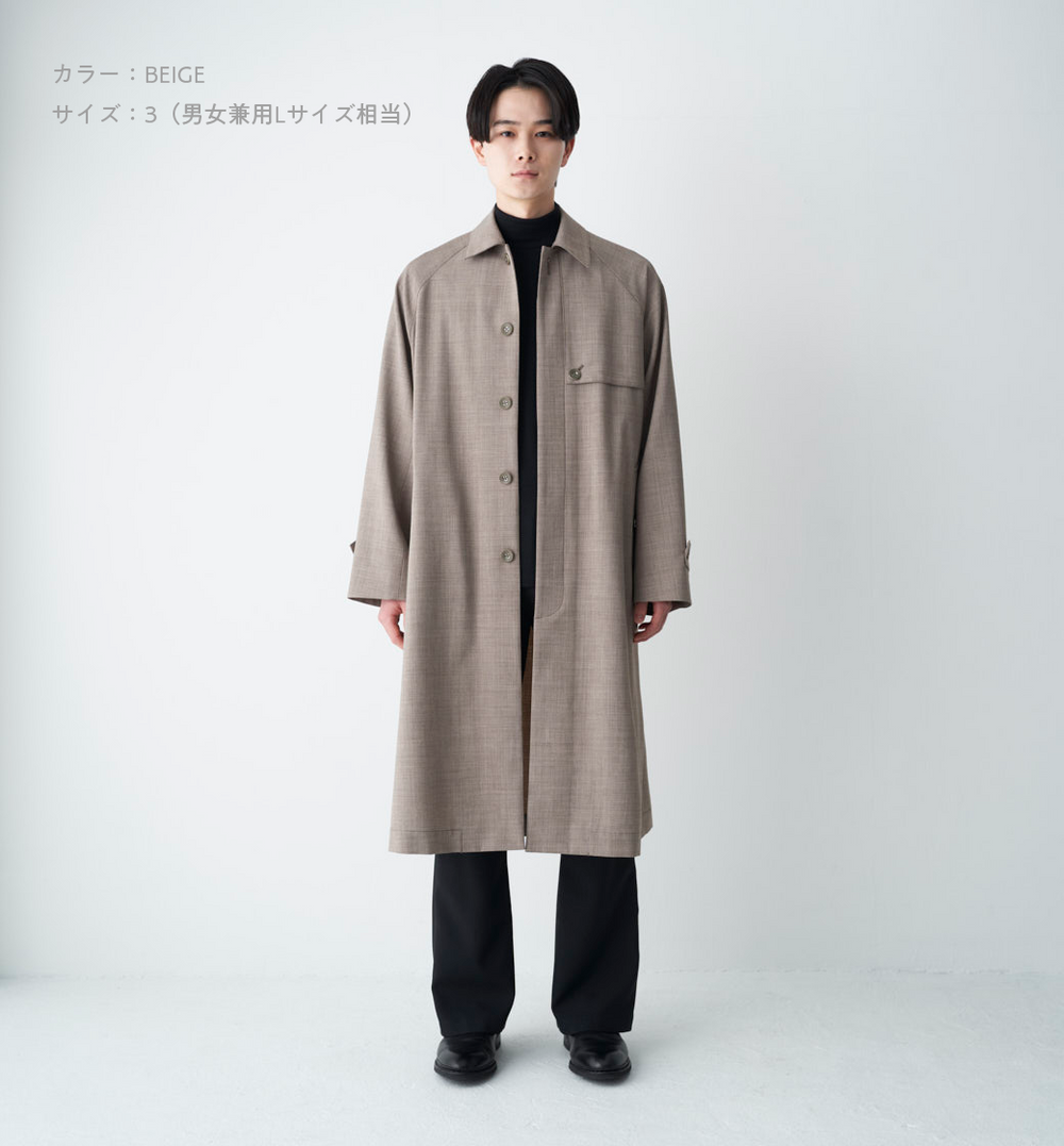 新品 abyts エーバイティエス WOOL RIVER COAT SUMMER WOOL COAT – ABYTS