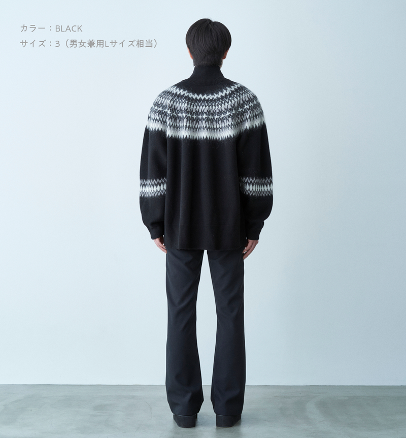 専用ABYTS MERINO WOOL TURTLE NECK KNITサイズ3 NORDIC TURTLE NECK KNIT – ABYTS