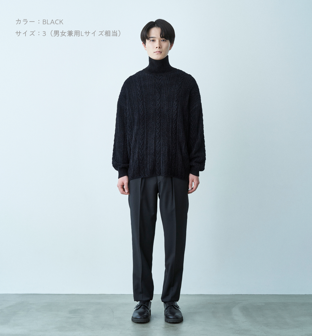 美品 佐藤健 A-BYTS タートルネックセーター 美品 佐藤健 A-BYTS タートルネックセーター