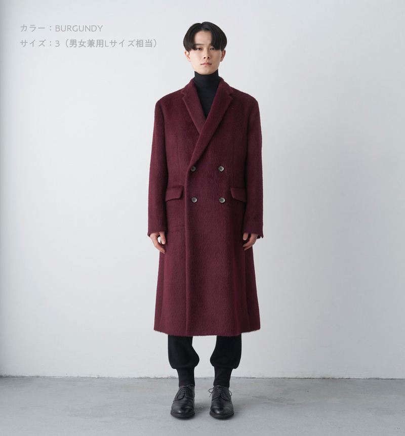 SHAGGY DOUBLE COAT – ABYTS SHAGGY DOUBLE COAT – ABYTS