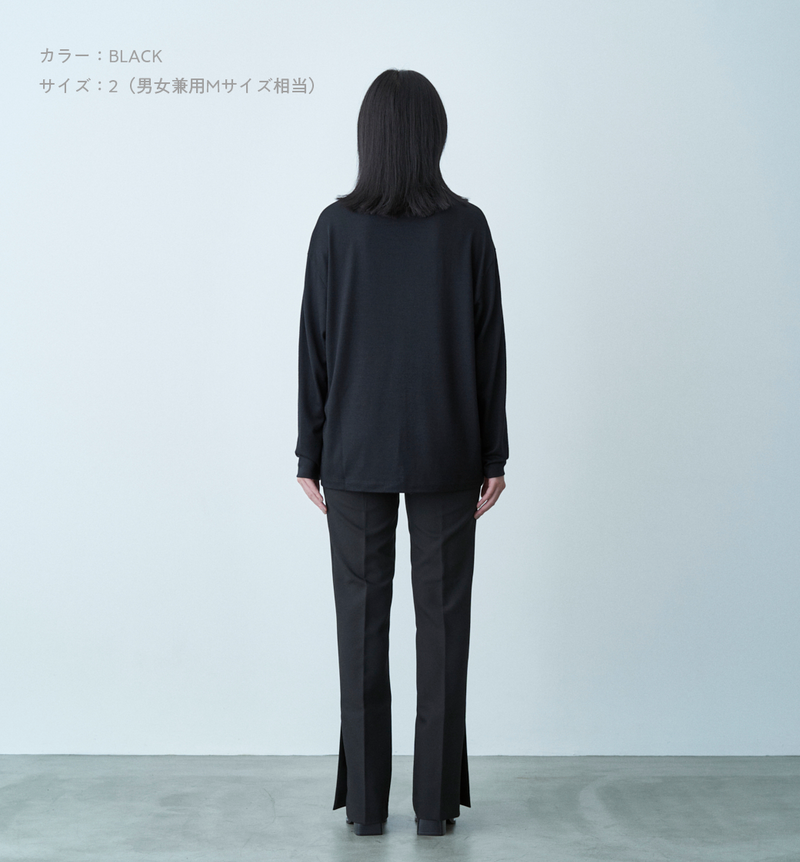 HIGH NECK WOOL CUT-SEW（追加対応分）