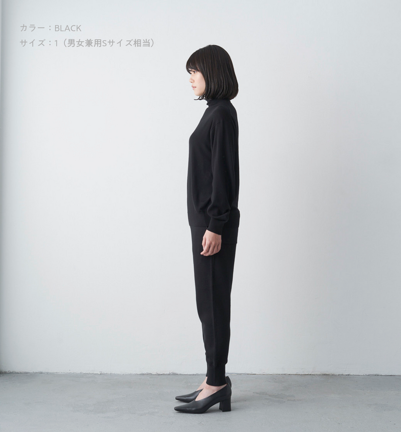 HIGH GAUGE TURTLE NECK KNIT