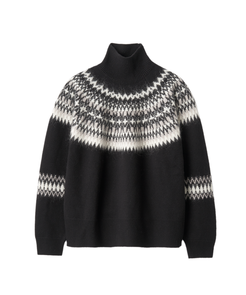 NORDIC TURTLE NECK KNIT – ABYTS