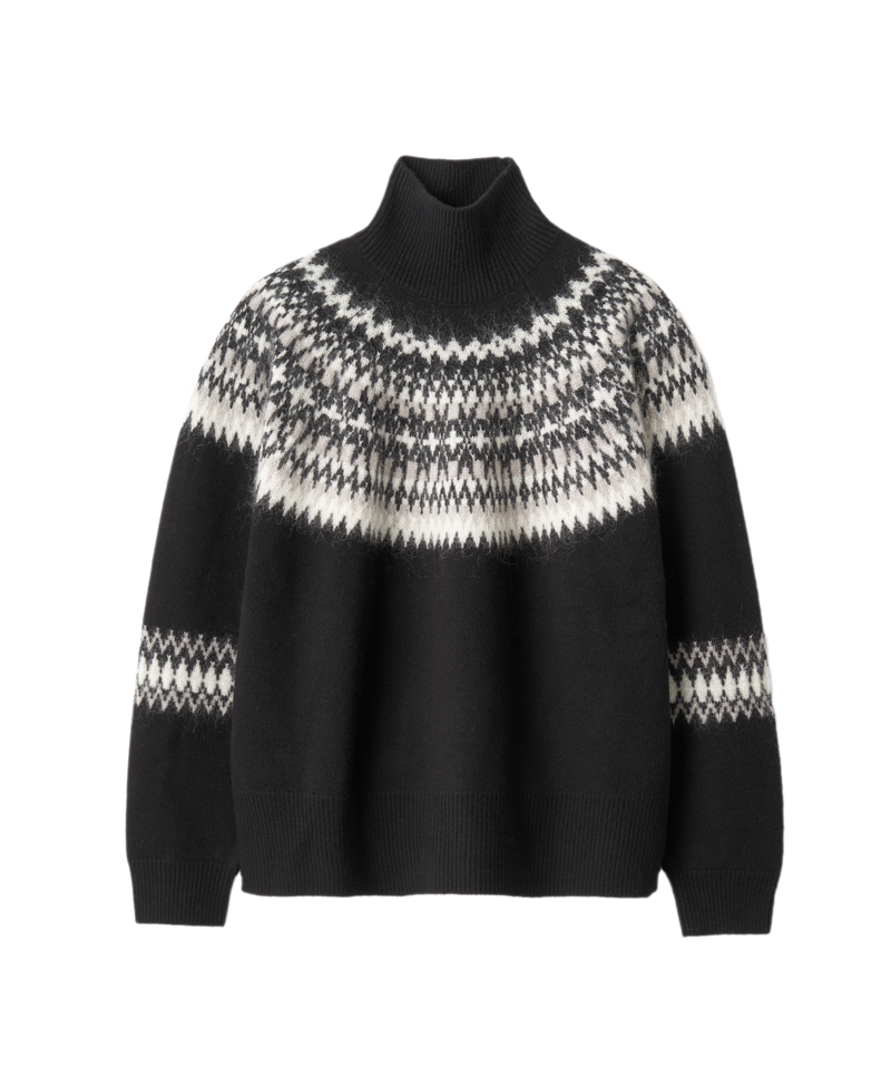 NORDIC TURTLE NECK KNIT – ABYTS