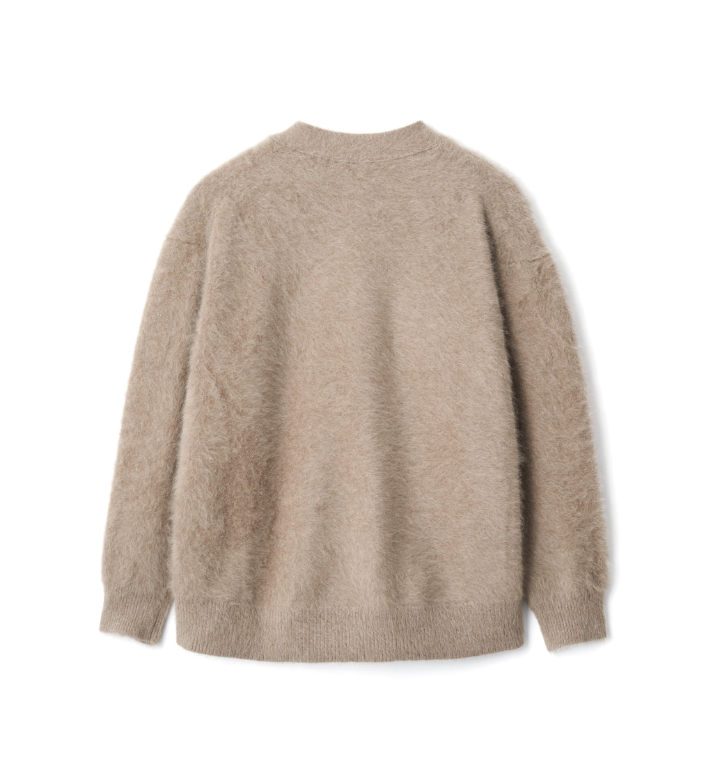 ABYTS SHAGGY CARDIGAN-