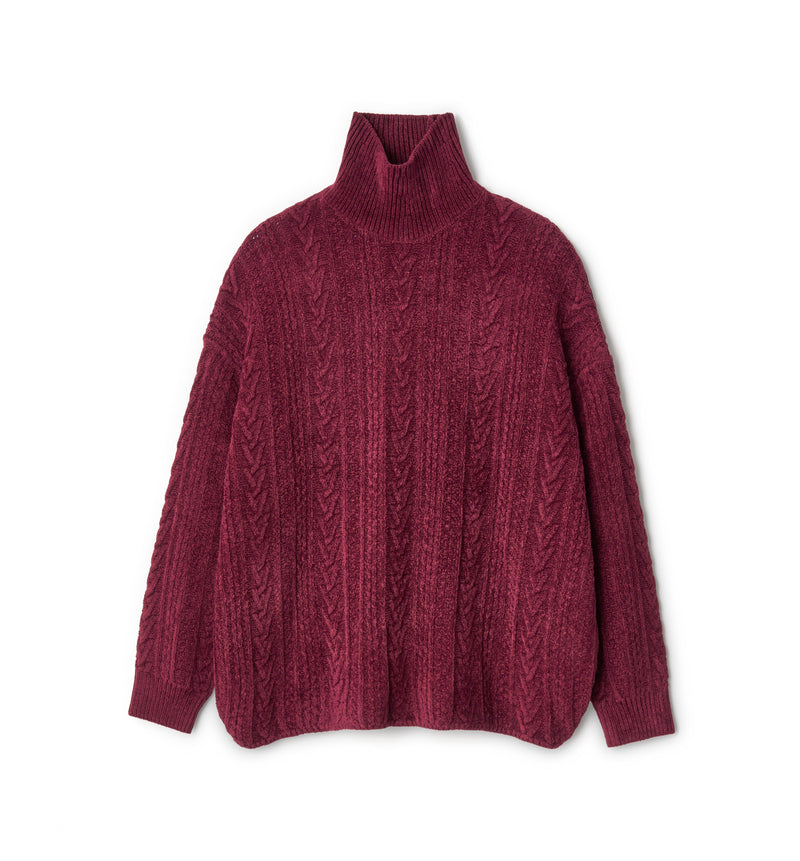 MOLE CABLE TURTLE NECK KNIT（追加対応分）